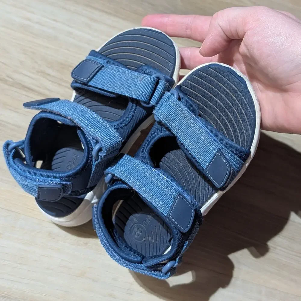 Cat & Jack | Navy Micah Adventure Hook Loop Water Sandals | Toddler Boys 8T